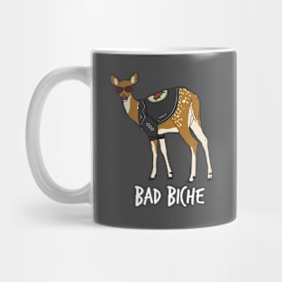 Bad Biche - White Text Mug